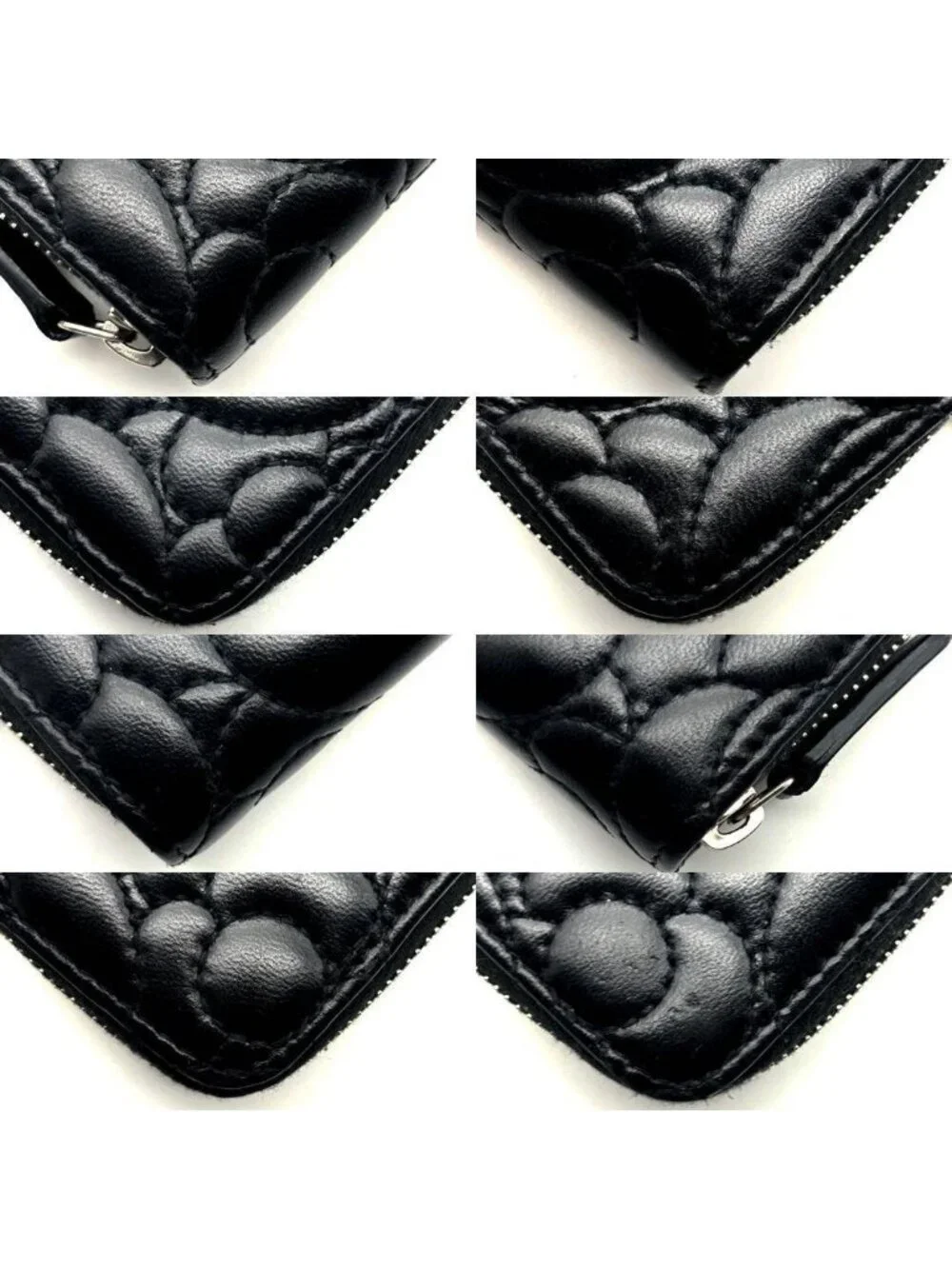 Chanel Wallet New Camellia Stitch Coin Purse